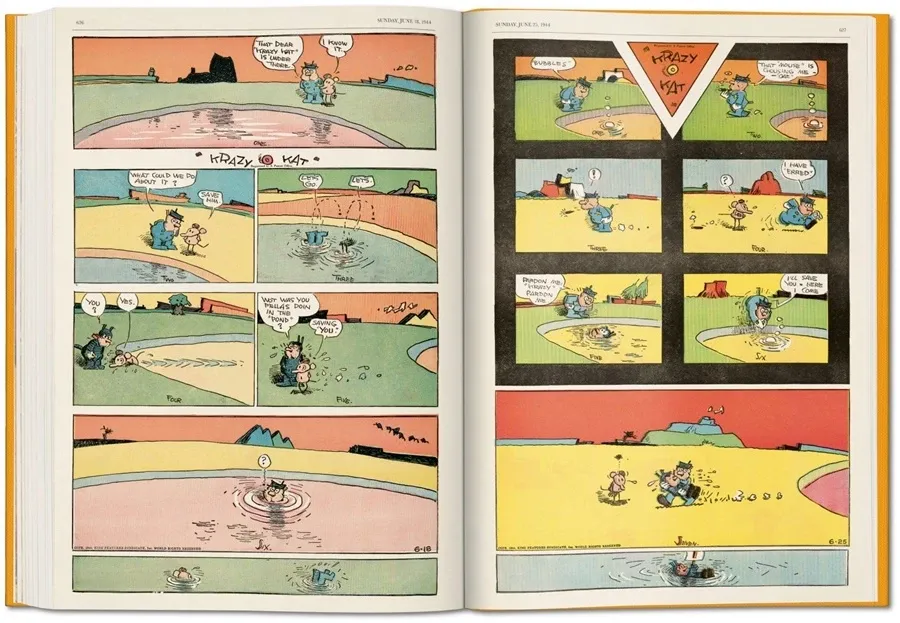 obrazek 12 Książka George Herriman’s “Krazy Kat”. The Complete Color Sundays 1935–1944 - Taschen