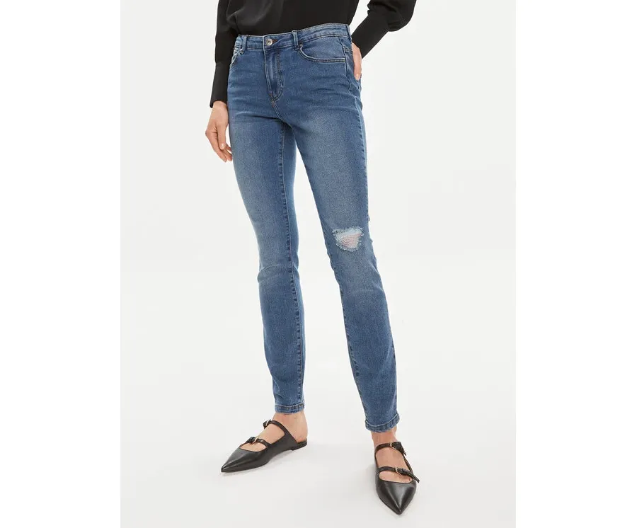 obrazek 1 Vero Moda Jeansy June 10301199 Niebieski Skinny Fit