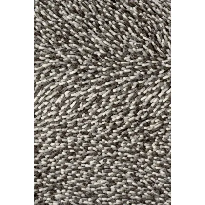 Picture Exclusive shaggy gray rug - GRAVEL MIX 68211