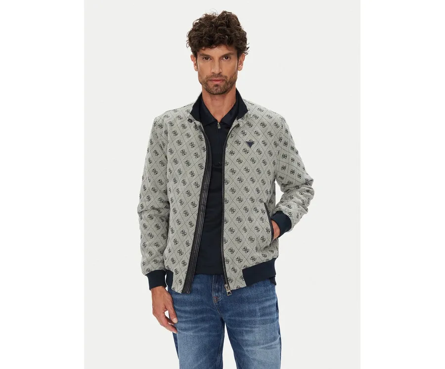 obrazek 1 Guess Kurtka bomber M5YL04 WGUE0 Granatowy Regular Fit