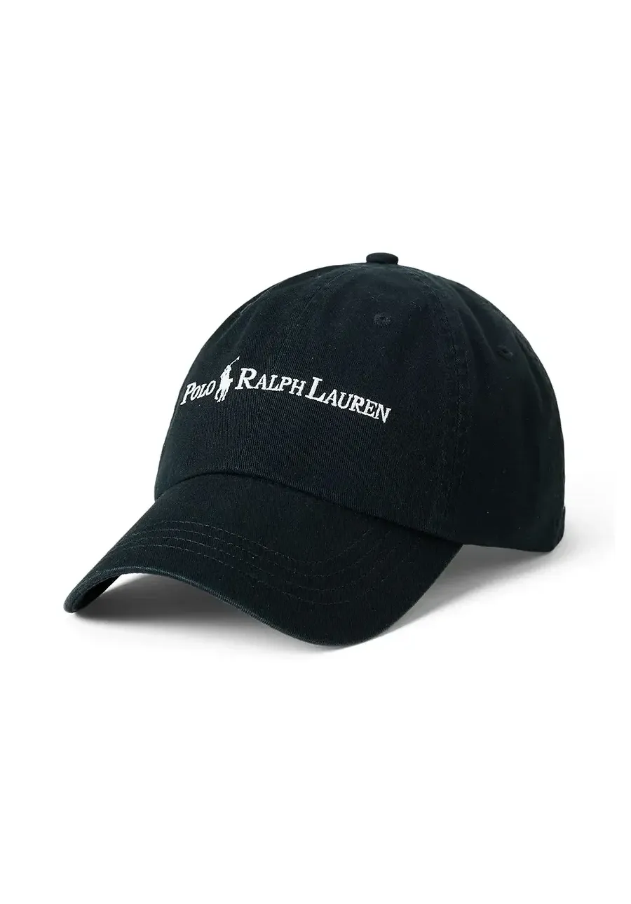 obrazek 1 Polo Ralph Lauren czapka z daszkiem bawełniana Sport Cap kolor czarny gładka 710958055
