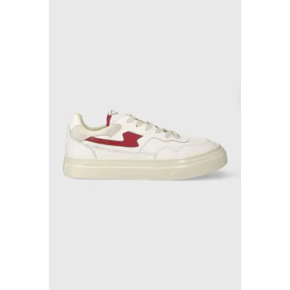 Zdjęcie Stepney Workers Club sneakersy skórzane Pearl S-Strike Leather kolor biały YA09530