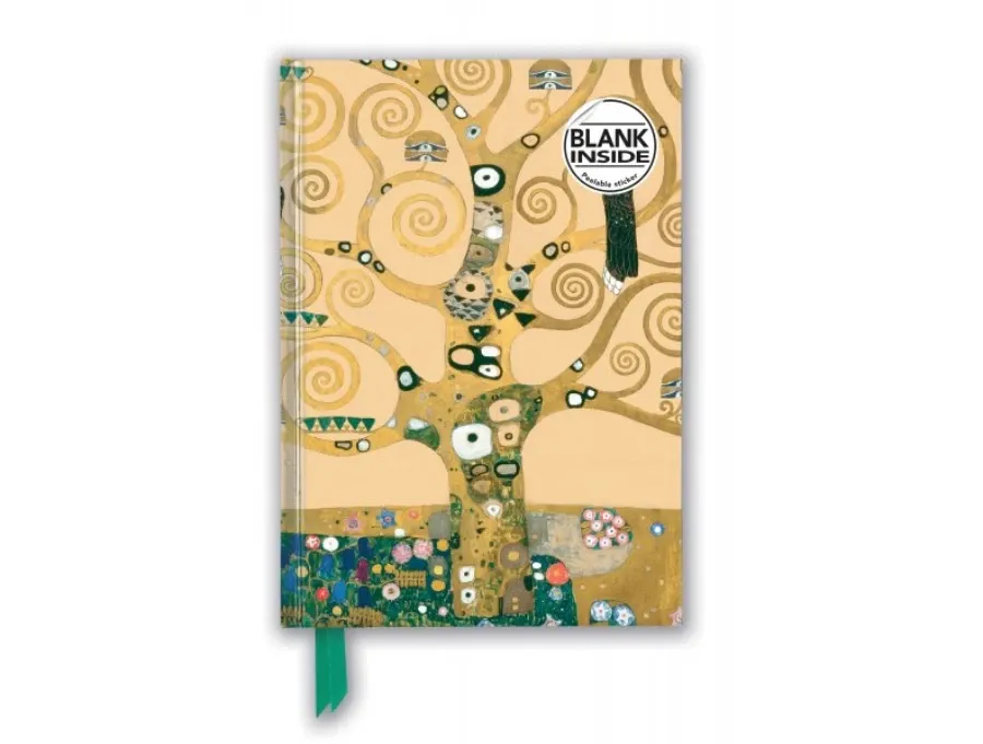 obrazek 1 Luksusowy notatnik (Gustav Klimt: Drzewo życia) - Flame Tree Publishing