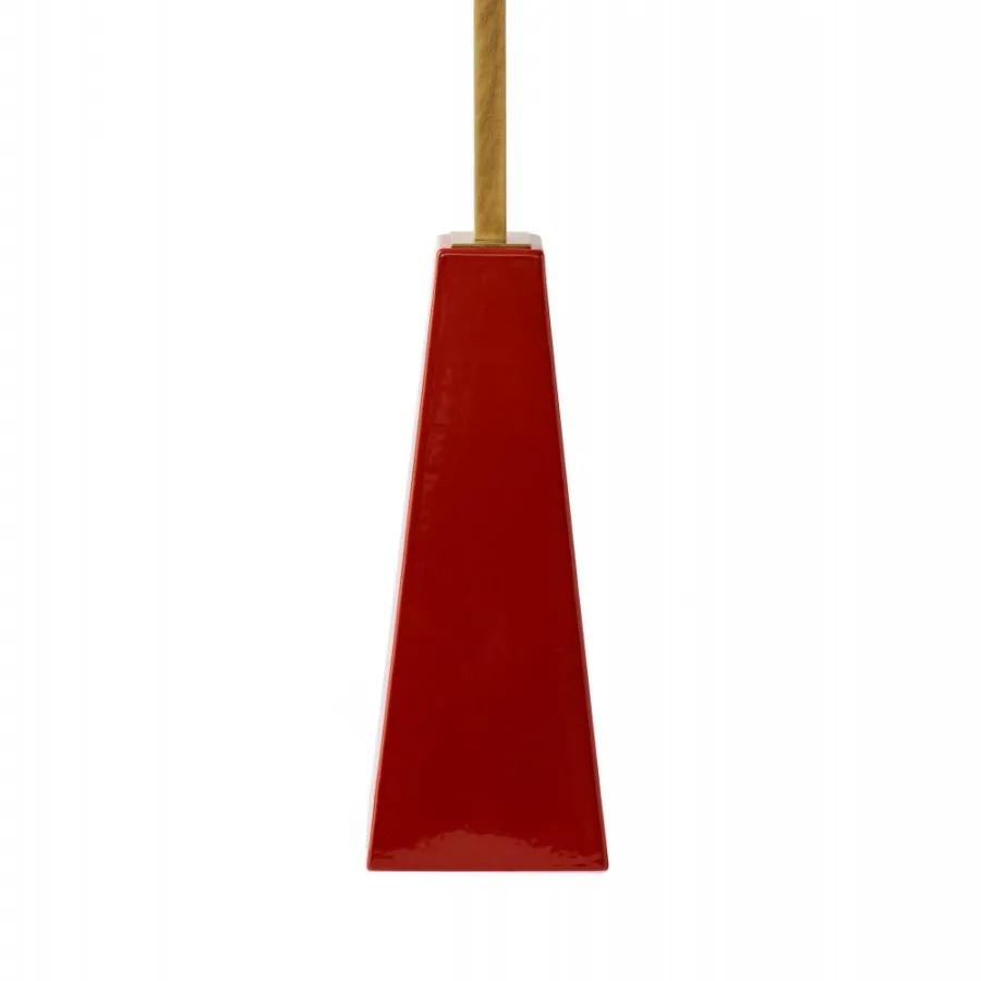 obrazek 4 Lampa stołowa z podstawą w kształcie piramidy H.82xL.36xP.12 cm