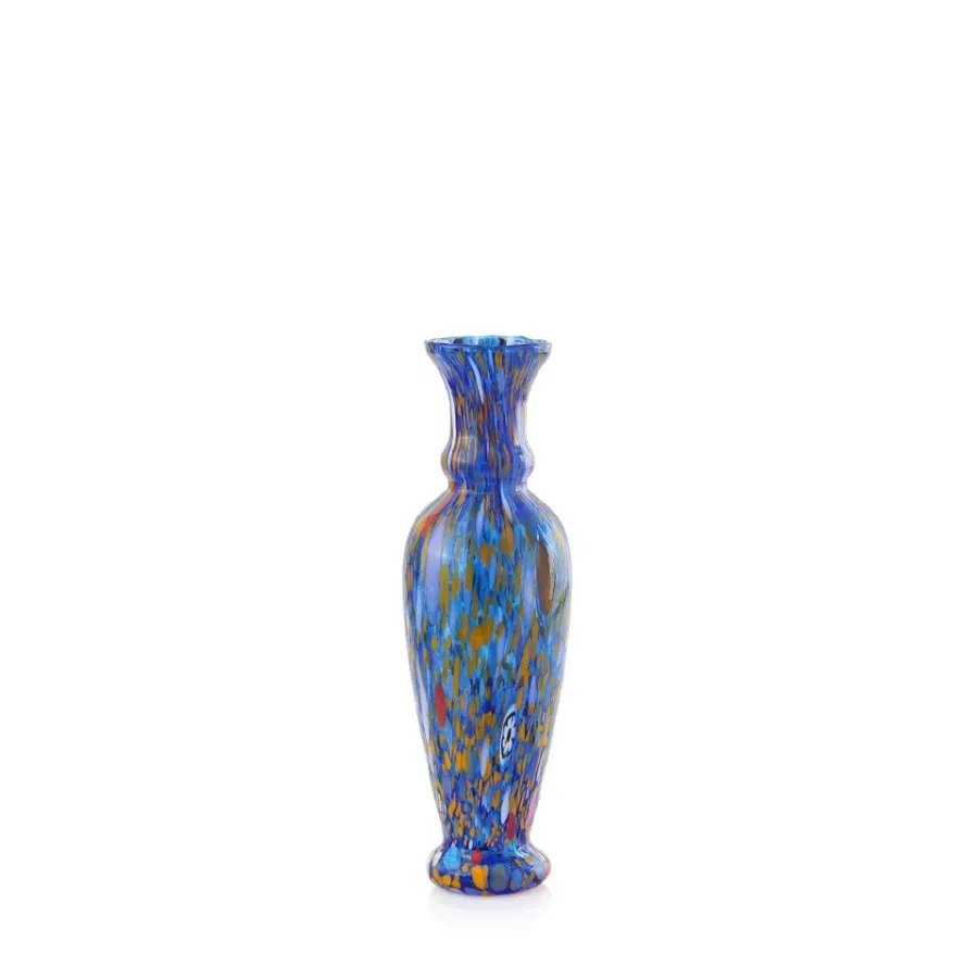 obrazek 1 Niebieski stylowy wazon ze szkła murano (20 cm)