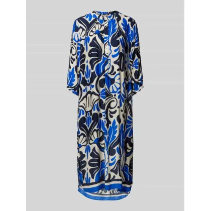 Zdjęcie Sukienka midi ze wzorem na całej powierzchni