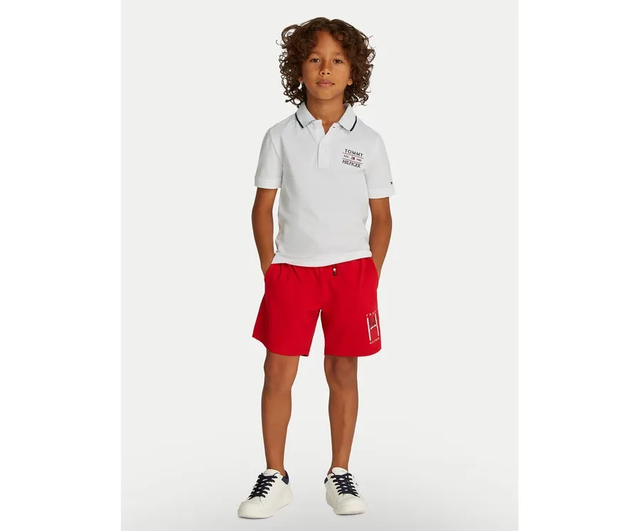 obrazek 1 Tommy Hilfiger Polo KB0KB09524 D Biały Regular Fit