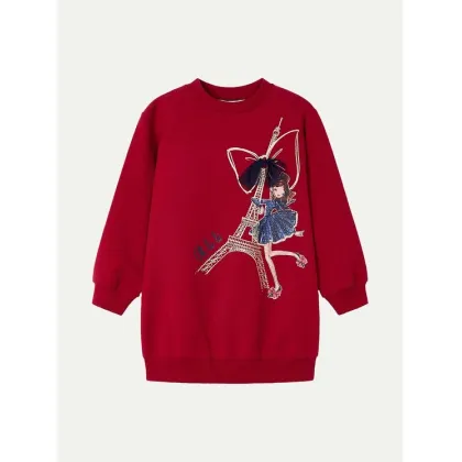 Zdjęcie Mayoral Sukienka dzianinowa 4933 Czerwony Regular Fit