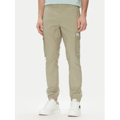 Zdjęcie Calvin Klein Jeans Joggery J30J327614 Zielony Slim Fit