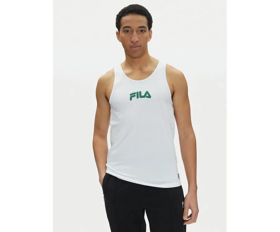obrazek 1 Fila Tank top Lirey FAM0919 Biały Slim Fit