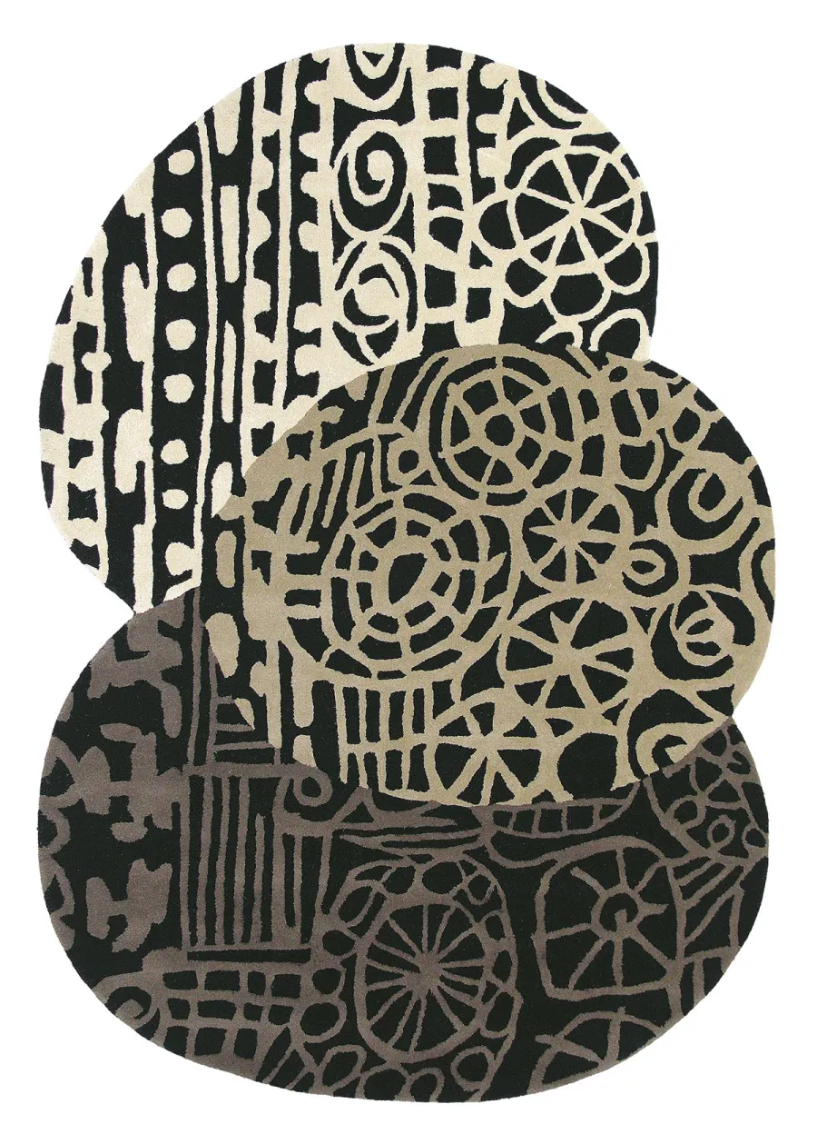 Brink & Campman owalny dywan Estella Fossil