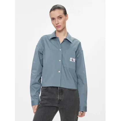 Zdjęcie Calvin Klein Jeans Koszula J20J223241 Niebieski Oversize