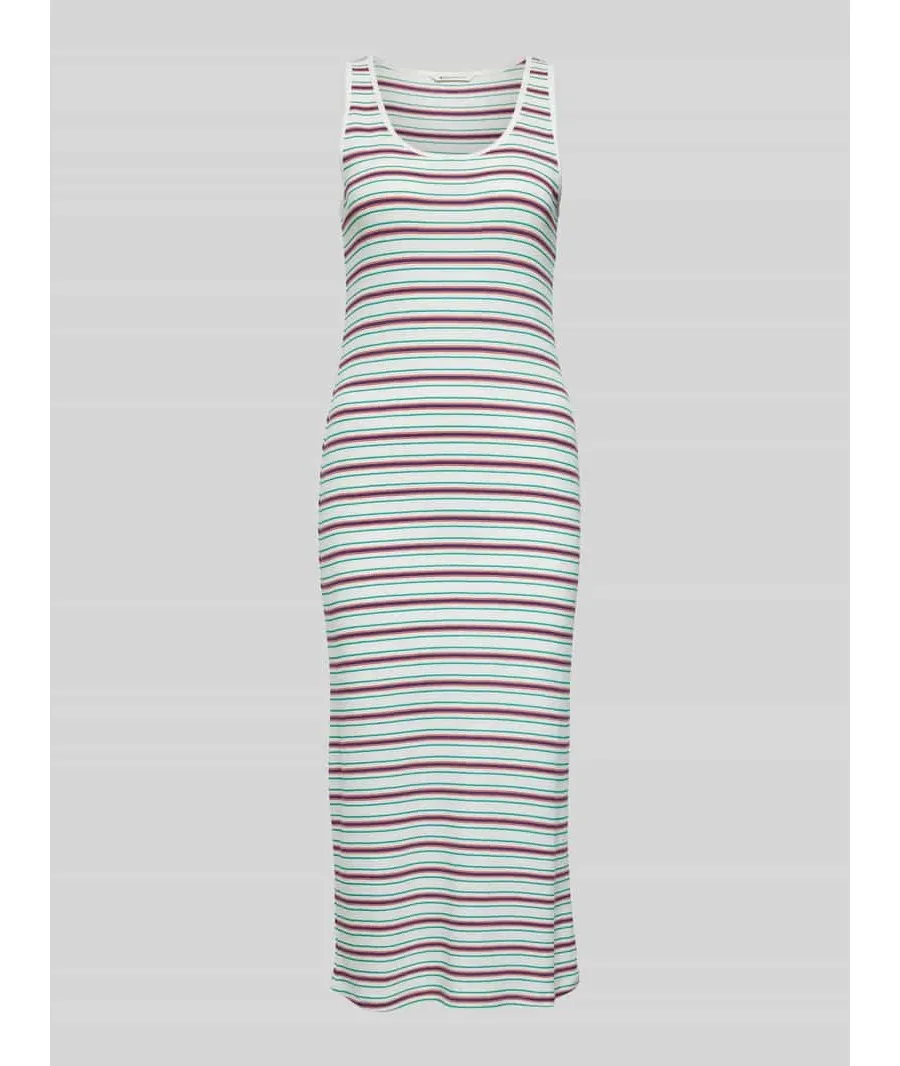 obrazek 1 Sukienka midi z okrągłym dekoltem