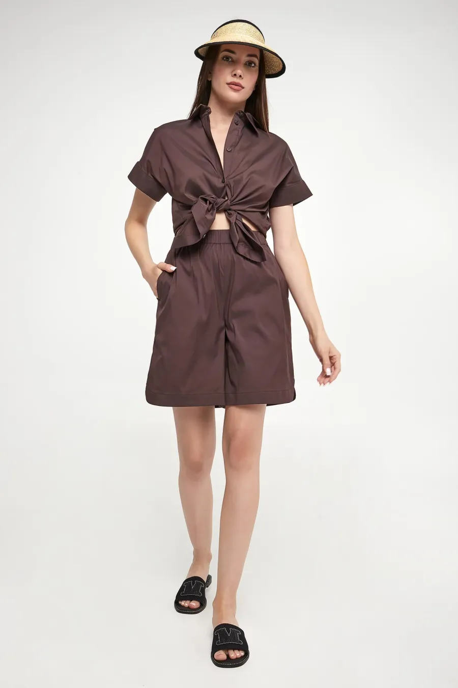 obrazek 1 Spodenki damskie Oliveto MAX MARA BEACHWEAR Max Mara Beachwear