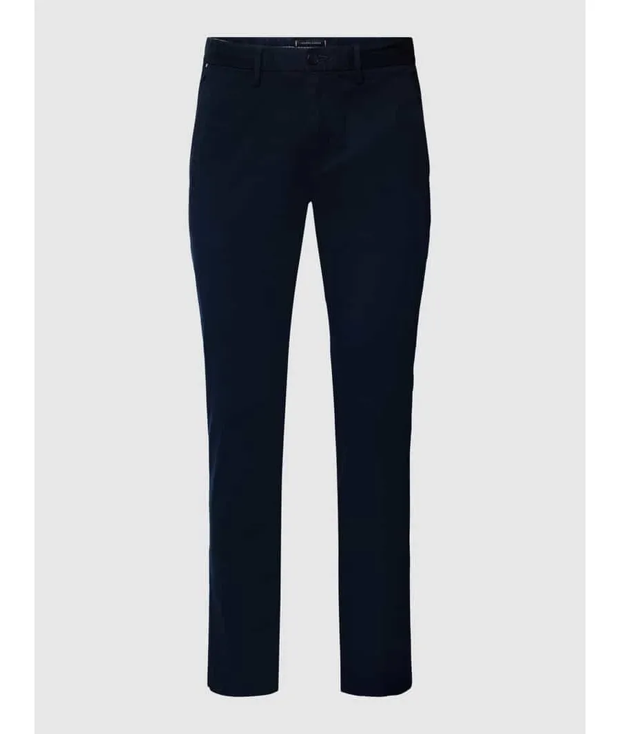 obrazek 1 Tommy Hilfiger Chinosy Core Bleecker MW0MW28883 Granatowy Slim Fit