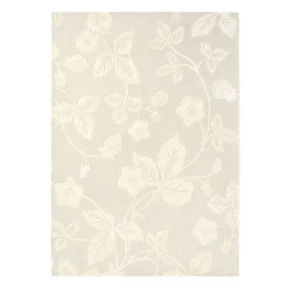 Zdjęcie Subtelny beżowy dywan w kwiaty - WILD STRAWBERY TONAL 38201