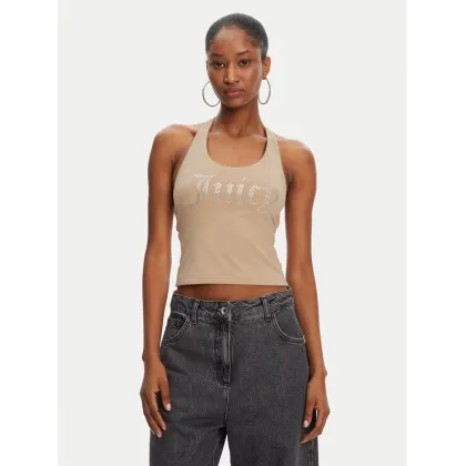 Zdjęcie Juicy Couture Top Tied JCWCT125306 Beżowy Slim Fit