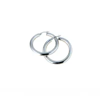 Picture Beautiful round earrings for women 25 mm