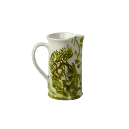 Zdjęcie Mały ceramiczny zielony dzbanek - Virginia Casa
