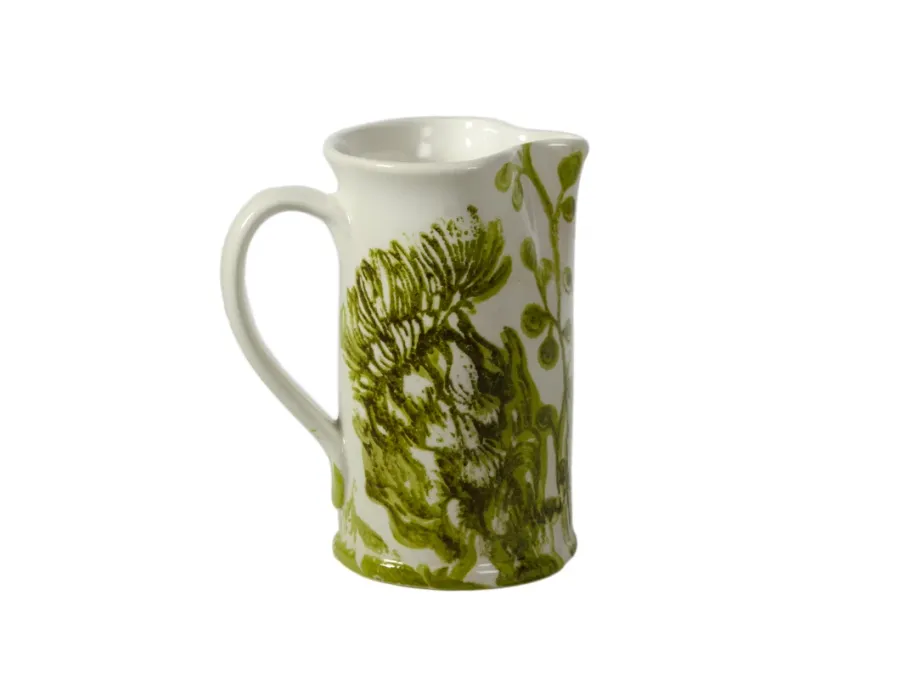 obrazek 1 Mały ceramiczny zielony dzbanek - Virginia Casa