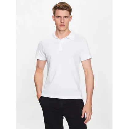 Zdjęcie Trussardi Polo Emboidered 52T00712 Biały Regular Fit