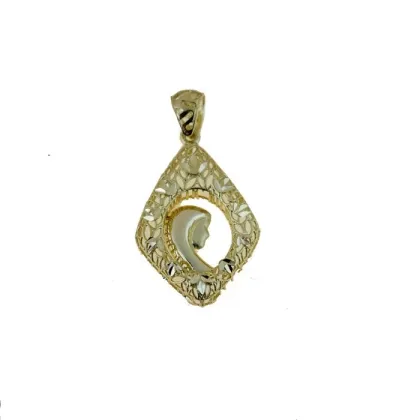 Zdjęcie Stylowy medalik z Maryją 20x25 mm