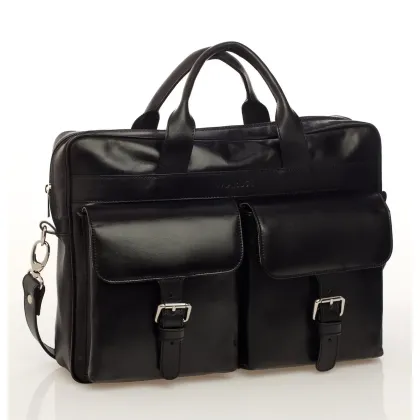 Zdjęcie Włoska teczka ze skóry damaso