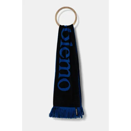Zdjęcie No Problemo szalik No Problemo Scarf kolor niebieski wzorzysty NP90102.02