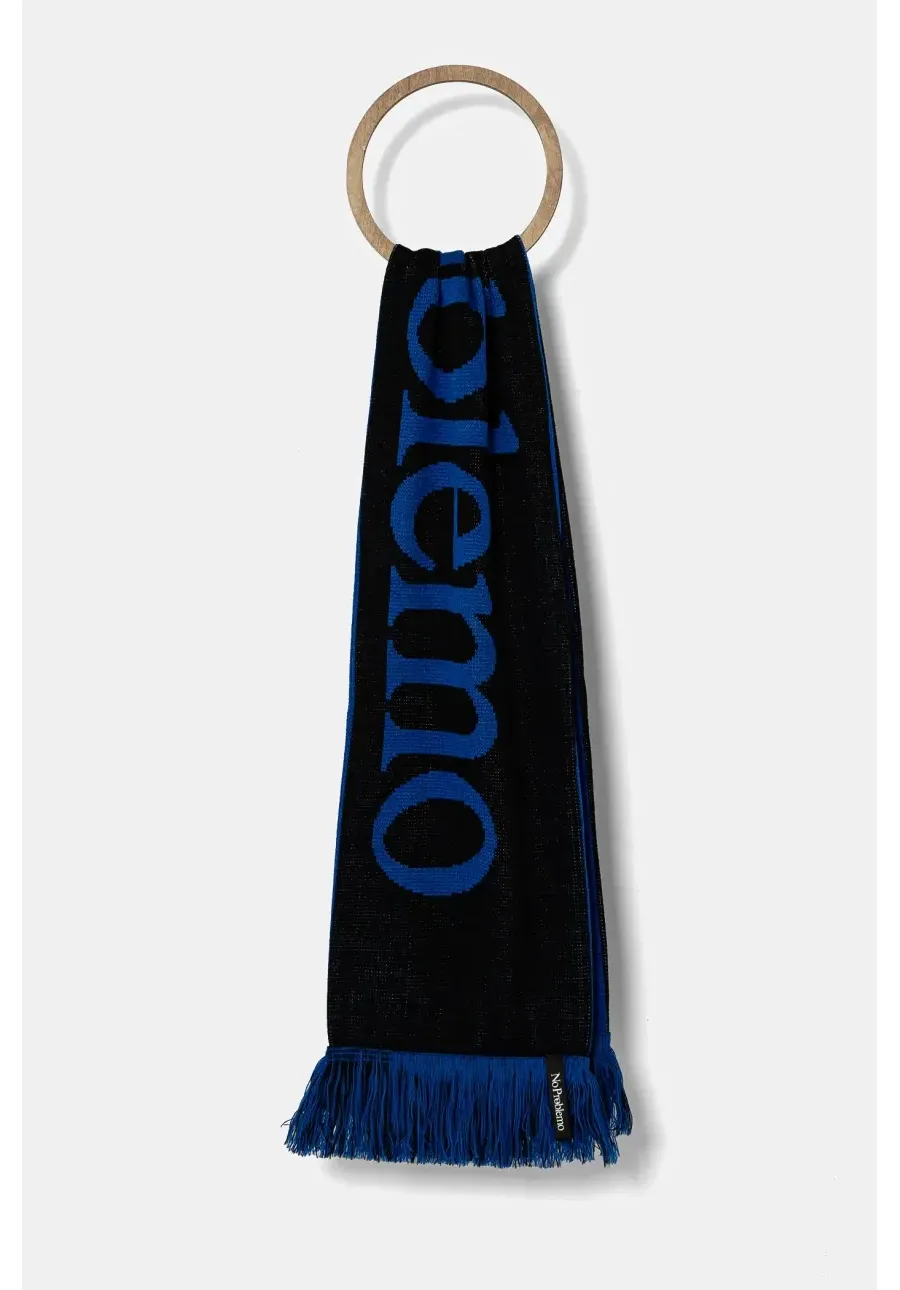 obrazek 1 No Problemo szalik No Problemo Scarf kolor niebieski wzorzysty NP90102.02