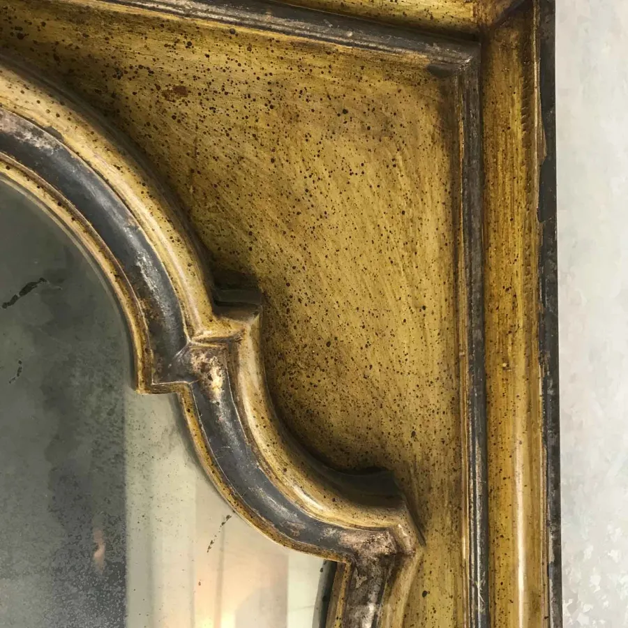 obrazek 6 Lustro w stylu vintage z lakierowanego drewna