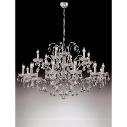 Zdjęcie Klasyczny żyrandol salonowy z włoch