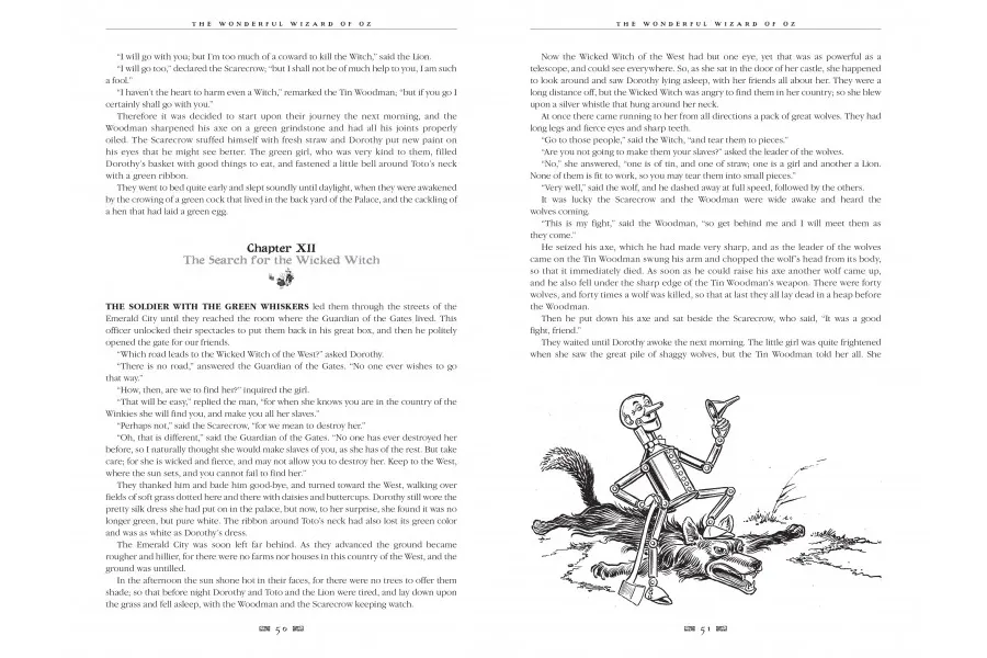 obrazek 4 Książka Czarnoksiężnik z Krainy Oz - Flame Tree Publishing