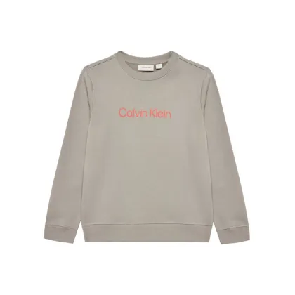 Zdjęcie Calvin Klein Jeans Bluza Inst Logo IU0IU00680 D Szary Regular Fit