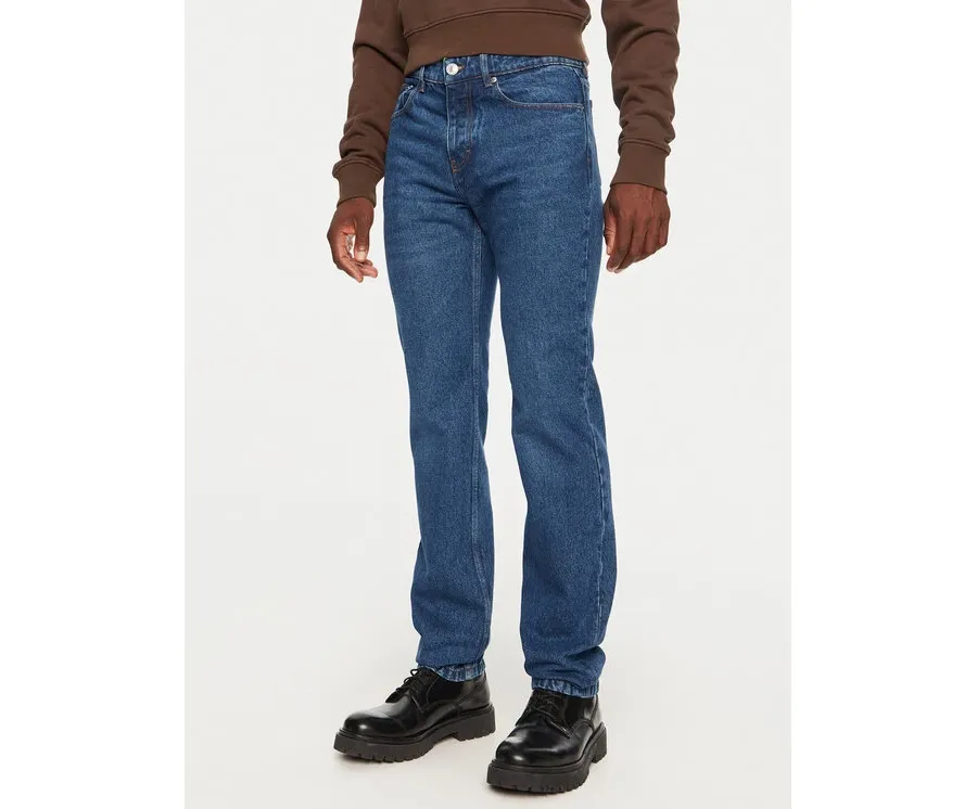 obrazek 1 AMI PARIS Jeansy HTR001DE0031 Granatowy Classic Fit