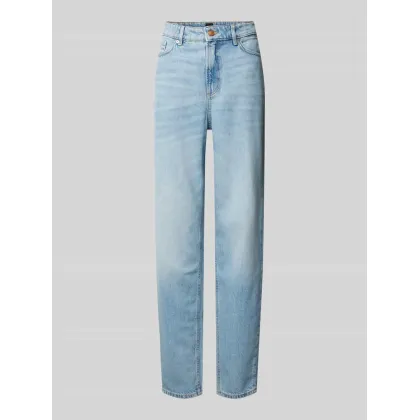 Zdjęcie Jeansy o kroju regular fit z 5 kieszeniami model ‘RUTH’