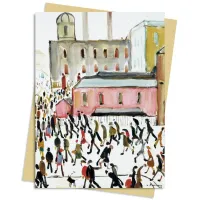Picture Greeting Cards Package (L.S. Lowry: I'm Going to Work) - Flame Tree Publishing