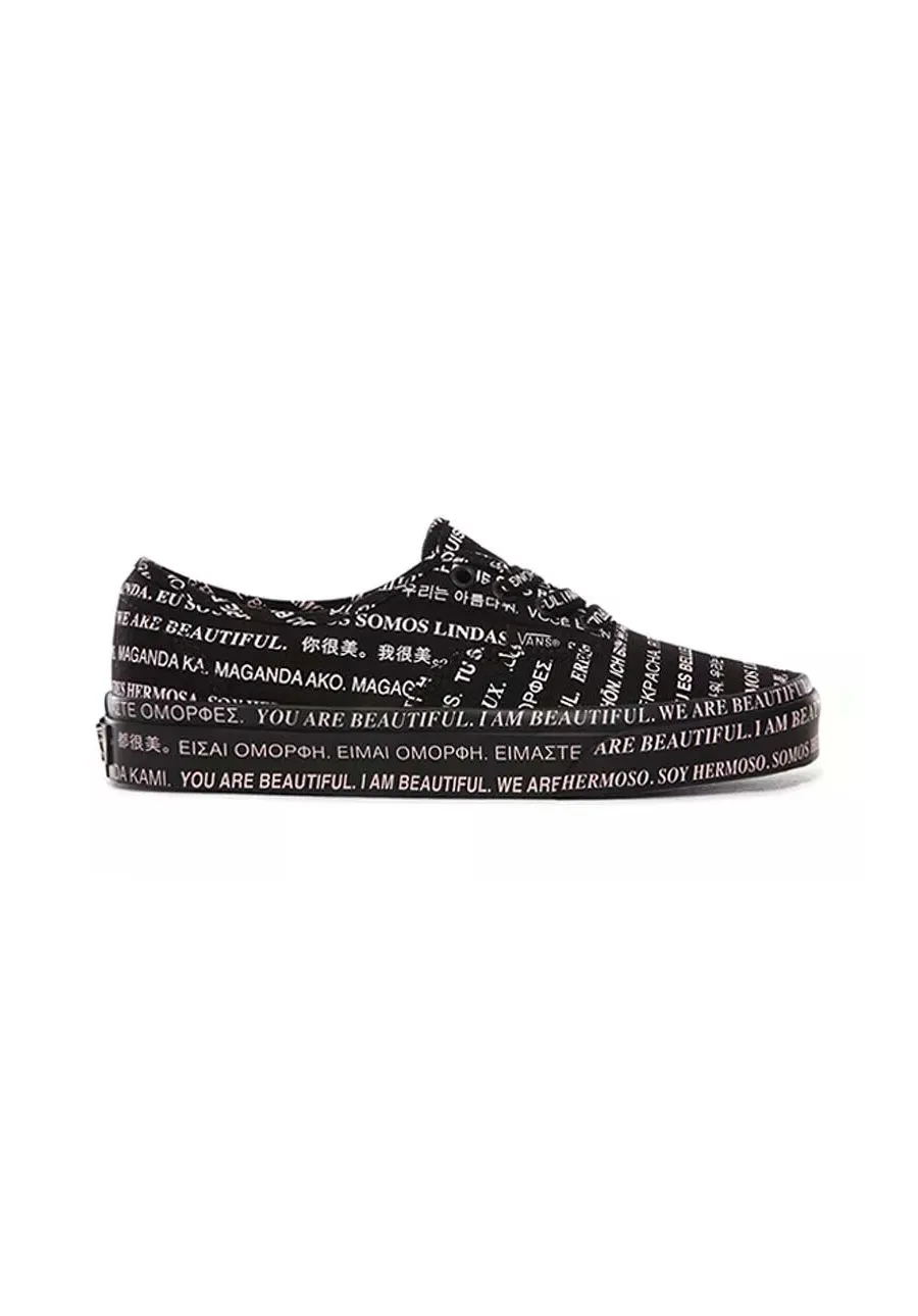 obrazek 1 Vans tenisówki We Are Beautiful Authentic damskie kolor czarny VN0A348A2OD-CZARNY