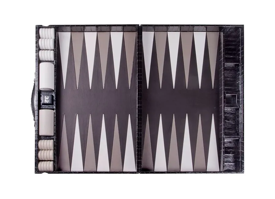 obrazek 3 Skórzane backgammon - na jubileusz!