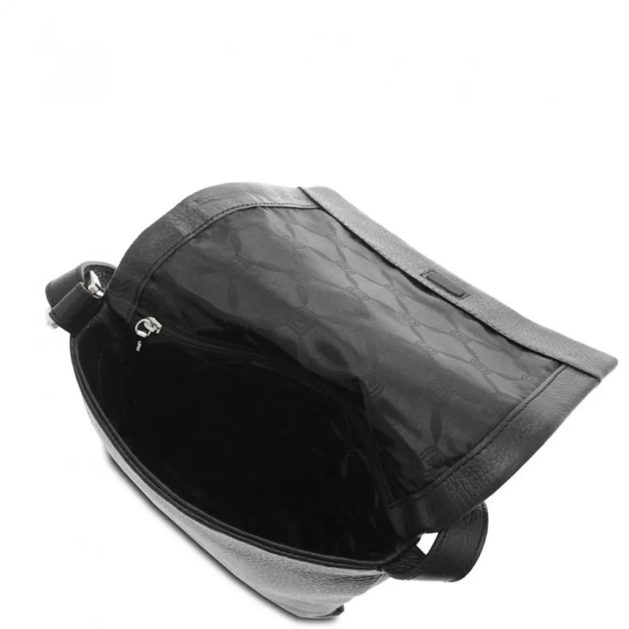 obrazek 5 Elegancka czarna torba na ramię - Giudi