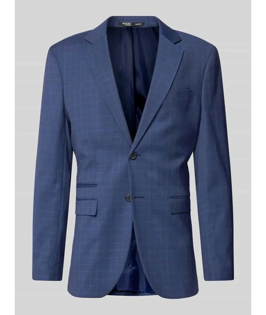 obrazek 1 Marynarka o kroju slim fit z brustaszą model ‘NEIL’