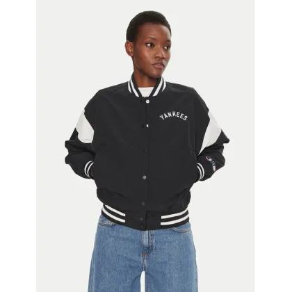 Zdjęcie Champion Kurtka bomber Yankees 116470 Czarny Loose Fit