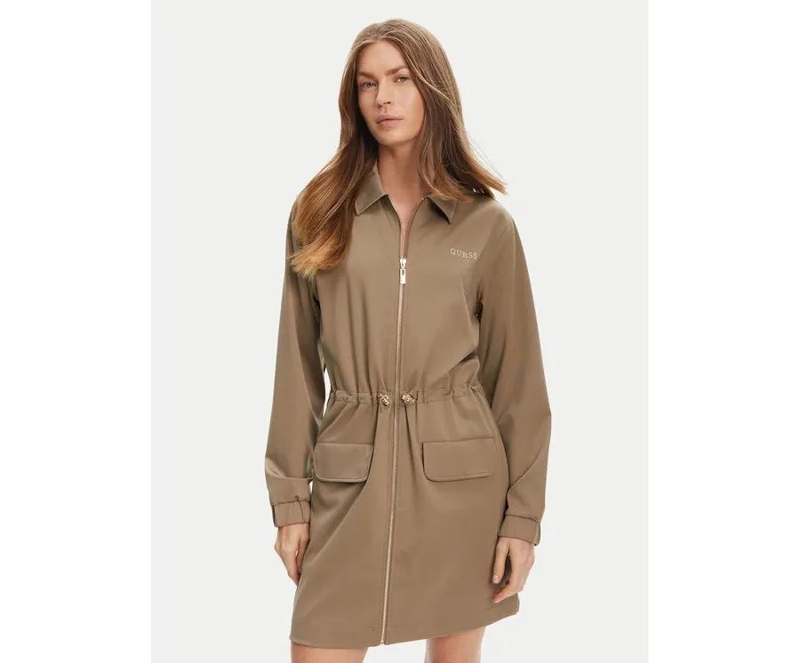 obrazek 1 Guess Sukienka codzienna V5YK04 KCX42 Zielony Regular Fit