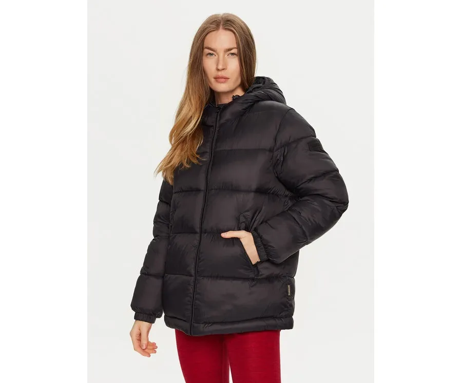 obrazek 1 Napapijri Kurtka zimowa A-Box Logo NP0A4HZ2 Czarny Regular Fit