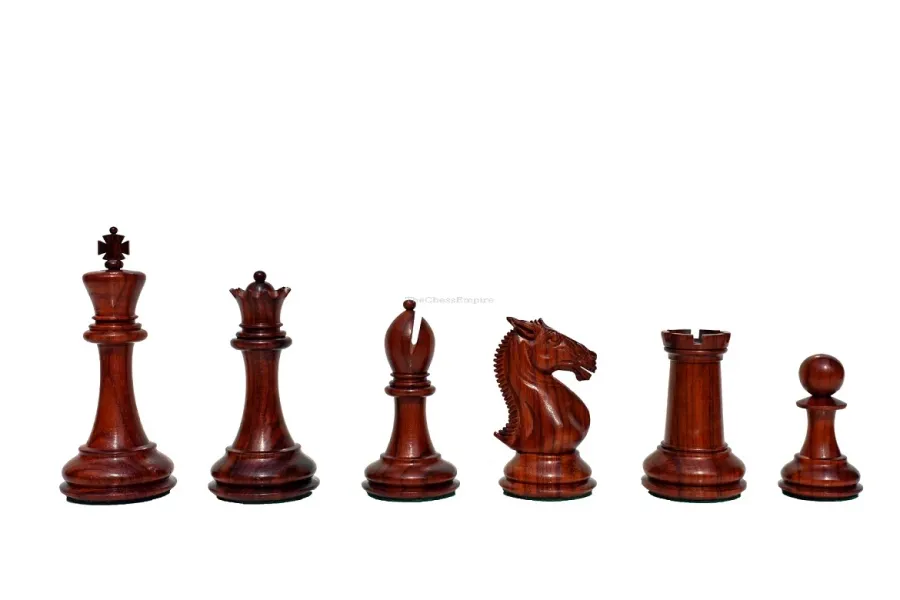 obrazek 4 Stylowe ręcznie rzeźbione figury do gry w szachy - The Chess Empire