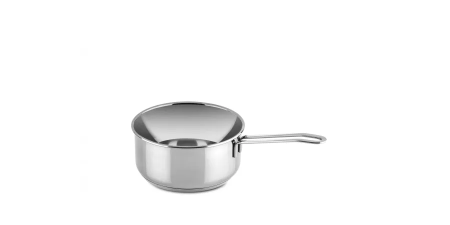 obrazek 2 Włoski rondel z uchwytem 16 cm ze stali nierdzewnej