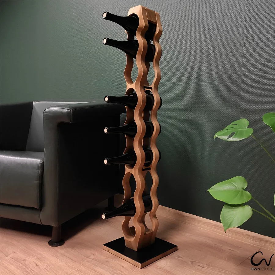 Stojak na wino OMO salon 