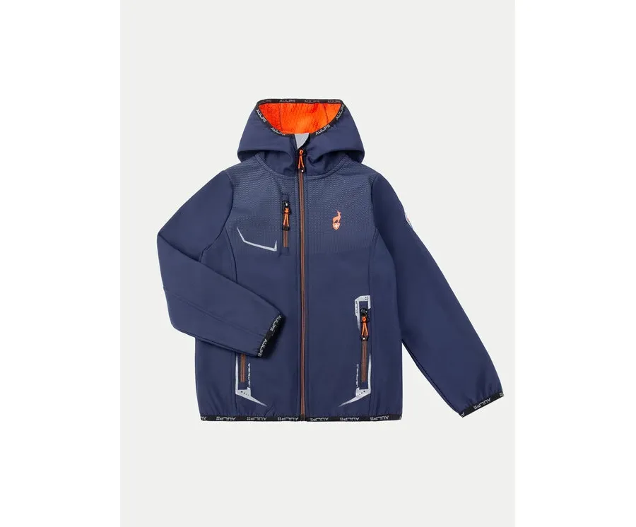 obrazek 1 Aulp Kurtka softshell Sario Granatowy Regular Fit