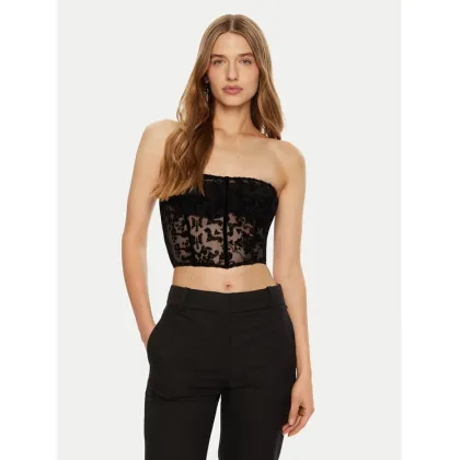 Zdjęcie ACCESS FASHION Top 44-2235-362 Czarny Slim Fit