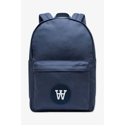 Zdjęcie Wood Wood plecak Ryan Patch męski kolor granatowy duży gładki 10240205.9937-NAVY