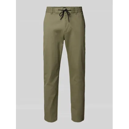 Zdjęcie Chinosy o kroju tapered fit z kieszeniami z tyłu